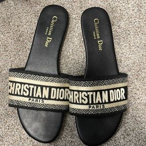 Dior Canvas slides